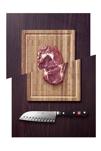 Photograph Emre Gologlu Wusthof Knives on One Eyeland